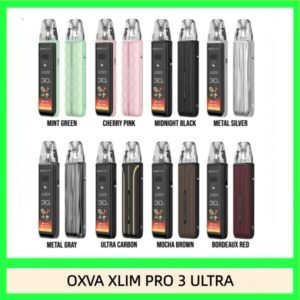 OXVA XLIM PRO 3 ULTRA 奧創小蠻牛觸屏螢幕電子煙主機空倉